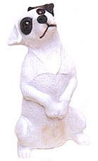 BLACK JACK RUSSELL DOG BANK