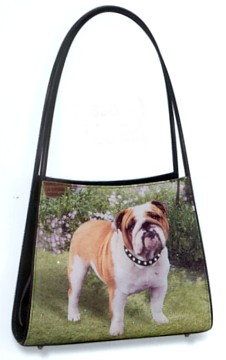 BULLDOG CRESCENT PURSE