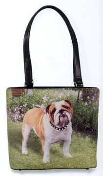 BULLDOG BUCKET PURSE