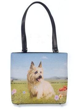FOX TERRIER BUCKET PURSE