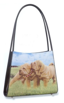SHARPEI CRESCENT PURSE