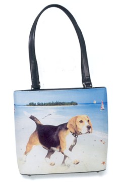 BEAGLE BUCKET PURSE