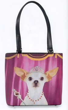 CHIHUAHUA BUCKET PURSE