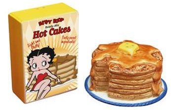 Betty Boop Kiss The Cook Pancake Salt And Pepper Shakers