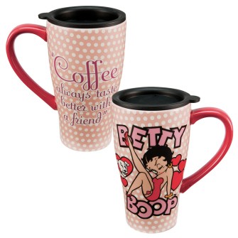 BETTY BOOP TRAVEL MUG