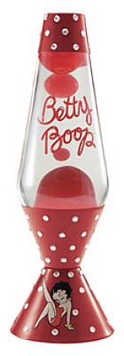 BETTY BOOP JEWELED LAVA LAMP