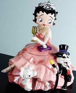 BETTY BOOP 75th ANNIVERSARY LIMITED EDITION COOKIE JAR