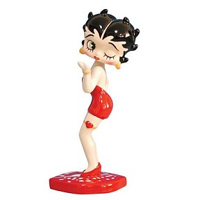 BETTY BOOP KISSES MINI BOBBLE HEAD FIGURINE