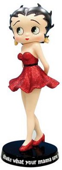 BETTY BOOP SHAKE WHAT YOUR MAMA GAVE YA! BOBBLE HEAD FIGURINE