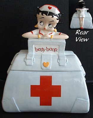 BETTY BOOP NURSE COOKIE JAR