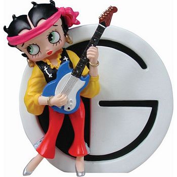 Betty Boop Letter G Figurine