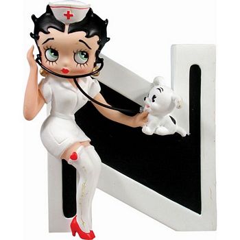 BETTY BOOP LETTER N FIGURINE