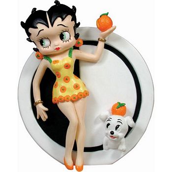 BETTY BOOP LETTER O FIGURINE