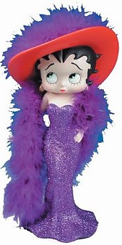 BETTY BOOP CHIC RED HAT SOCIETY FIGURINE