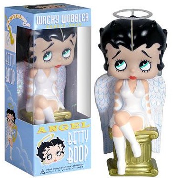 ANGEL BETTY BOOP WACKY WOBBLER BOBBLE HEAD FIGURINE
