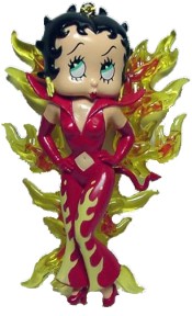 Betty Boop Devil Holiday Ornament