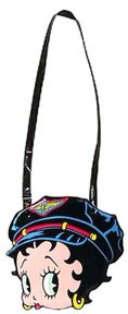 BETTY BOOP BIKER HANDBAG WITH SHOULDER STRAP