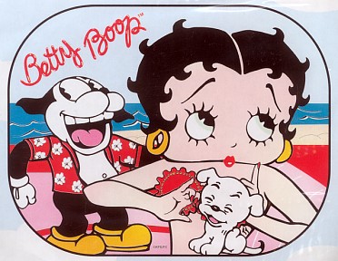 BETTY BOOP CAR FUN IN THE SUN SIDE WINDOW SUN SHADE