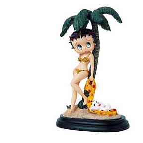 BETTY BOOP TROPI-GAL FIGURINE