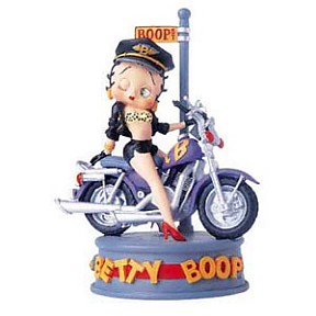 BETTY BOOP HARLEY HONEY FIGURINE