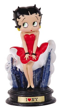 BETTY BOOP I LOVE NEW YORK FIGURINE
