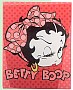 Betty Boop Stretched Canvas Print