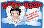 Betty Boop Angel Embossed Tin Sign