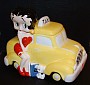 BETTY BOOP YELLOW TAXI CAB COOKIE JAR