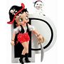 BETTY BOOP LETTER P FIGURINE