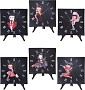 Betty Boop Black Dress Wall Or Desk Clock