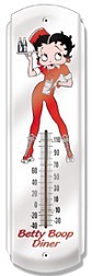 BETTY BOOP DINER METAL THERMOMETER