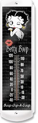 Betty Boop Kiss Metal Thermometer