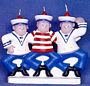 Three Dancing Sailors Novelty Candle