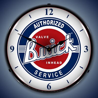 Buick Service Lighted Wall Clock