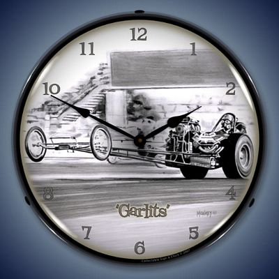 Garlits Lighted Wall Clock