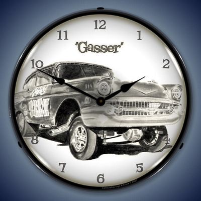 Gasser Lighted Wall Clock