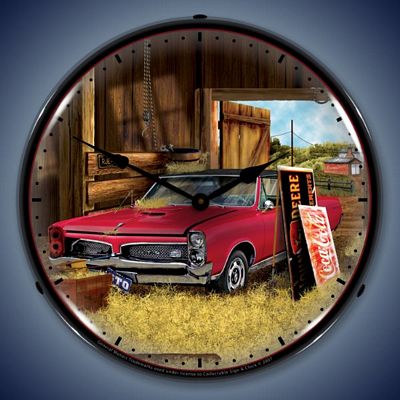 Hidden Treasure Gto Lighted Wall Clock