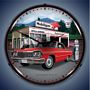 1964 Impala Mobilgas Garage Lighted Wall Clock