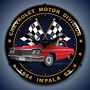 1964 IMPALA LIGHTED WALL CLOCK
