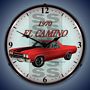 1970 El Camino SS Lighted Wall Clock