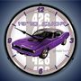 1970 Hemi Cuda Lighted Wall Clock