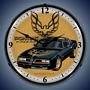 1977 Pontiac Firebird Lighted Wall Clock