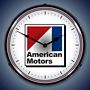 American Motors Lighted Wall Clock