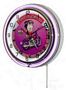 Betty Boop Biker Double Neon Wall Clock