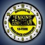 Jenkins Competition Lighted Wall Clock