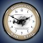 Bonneville Salt Flats Race Track Lighted Wall Clock