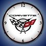 C5 Corvette Version 2 Lighted Wall Clock