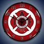 IAFF International Association Of Firefighters Lighted Wall Clock