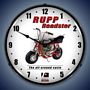 Rupp Roadster Lighted Wall Clock