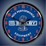 Shelby High Performance Equipment Lighted Wall Clock